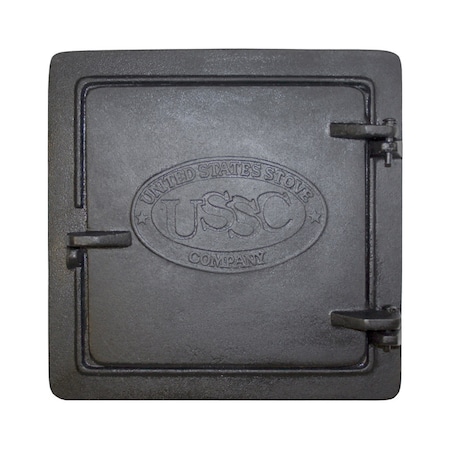 B & K US Stove Cast Iron Flat Chimney Cleanout Doors COD 8